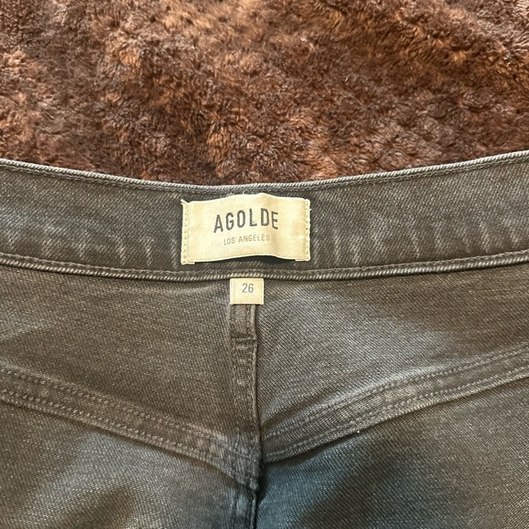 AGOLDE Riley Cropped Denim - Picture 4 of 5